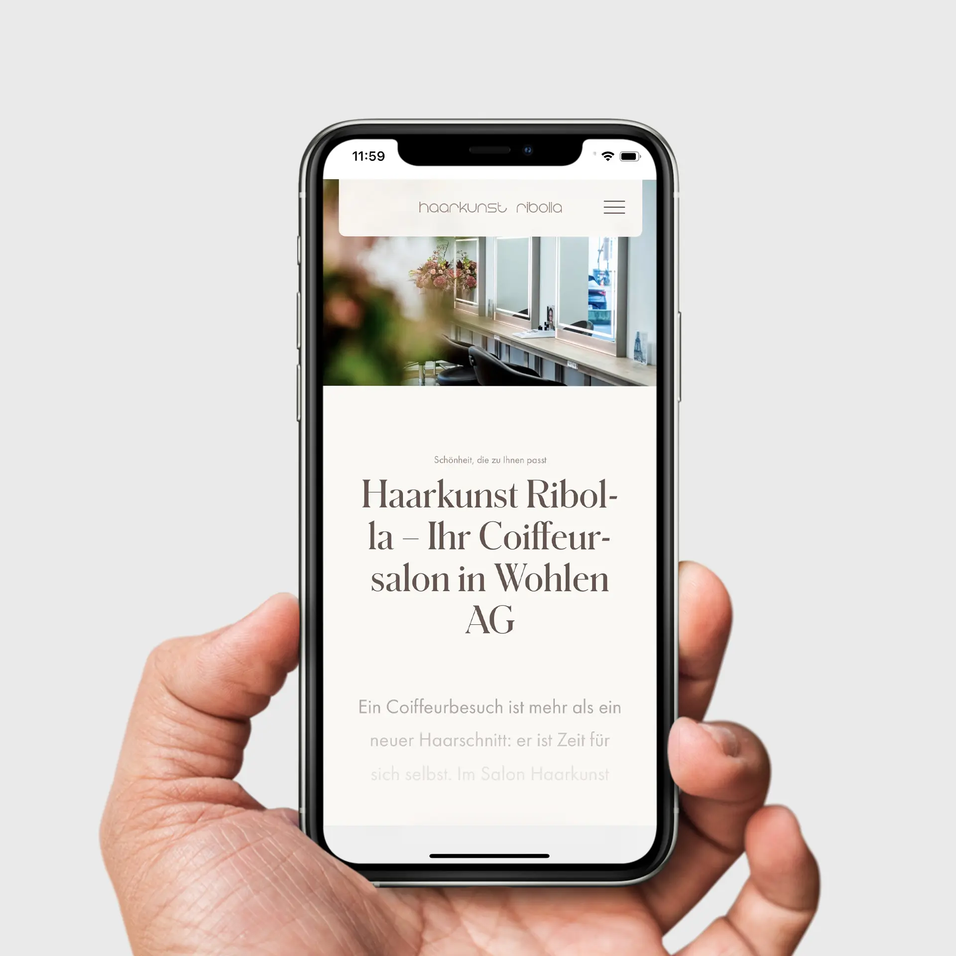Coiffeur Haarkunst Ribolla Neue Website News Beitrag